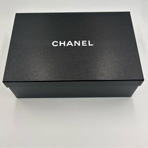 Chanel Empty Shoe Box with Tissue Paper